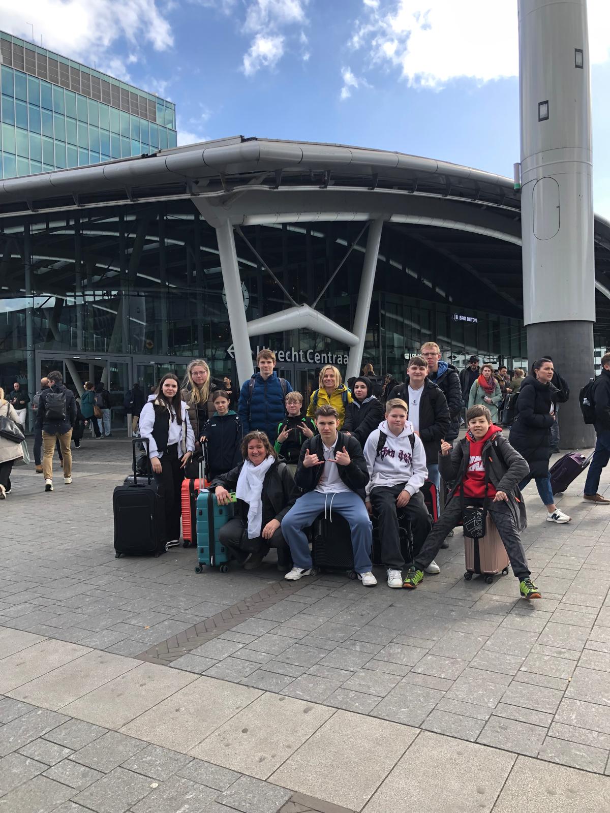 Ankommen in Utrecht Centraal